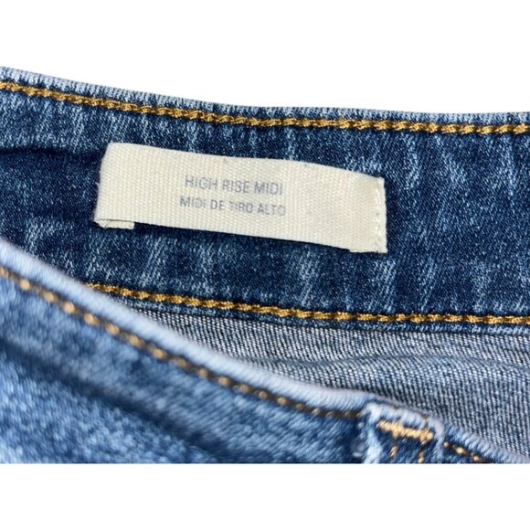 Universal Thread Goods Denim Cut Off Shorts High Rise 6/28 Distressed - Picture 5 of 6